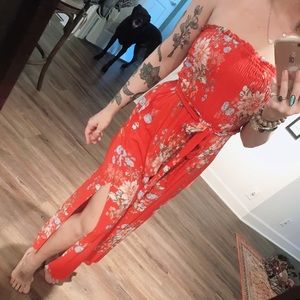 Floral American Eagle Jumpsuit